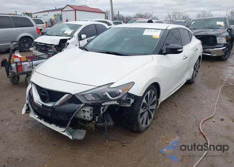 2016 Nissan Maxima 3.5 Platinum/3.5 S/3.5 Sl/3.5 Sr/3.5 Sv z USA, uszkodzony, nr VIN 1N4AA6AP9GC400914